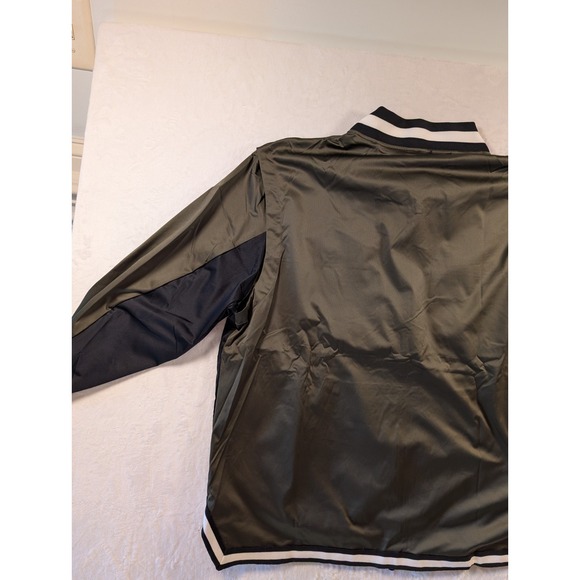 New NIKE Men's Golf Club Dri Fit Full Zip Loose Fit Jacket Black Olive‎ XL - Picture 15 of 16